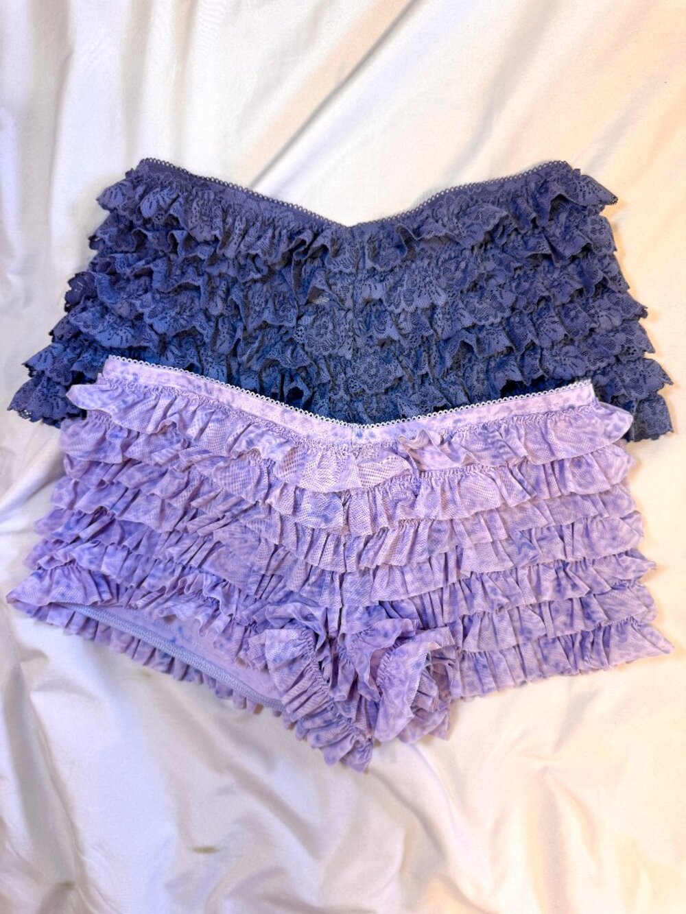 NWT Victoria's Secret PINK Ruffle Bloomer Panty Set